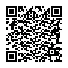 Código QR para número de teléfono +19083024106