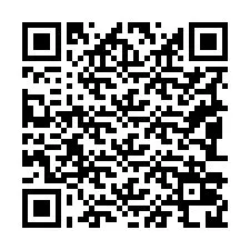 Código QR para número de telefone +19083028621