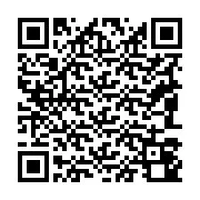 Codice QR per il numero di telefono +19083040001