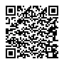 Codice QR per il numero di telefono +19083040003