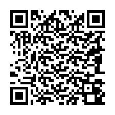 QR Code สำหรับหมายเลขโทรศัพท์ +19083040008