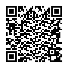 電話番号のQRコード +19083042253