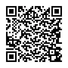 QR kód a telefonszámhoz +19083042256