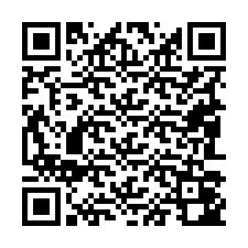 Codice QR per il numero di telefono +19083042257