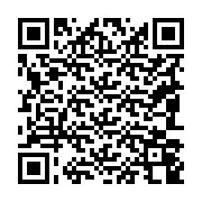 電話番号のQRコード +19083048301