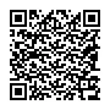 Código QR para número de telefone +19083136169