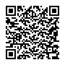 Código QR para número de teléfono +19083136175