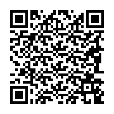 Código QR para número de teléfono +19083149742