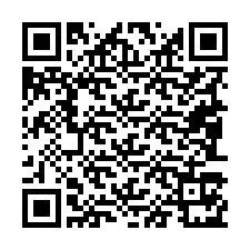 Código QR para número de telefone +19083171867