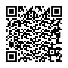 QR-code voor telefoonnummer +19083178002