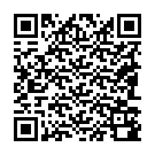 Código QR para número de teléfono +19083180319