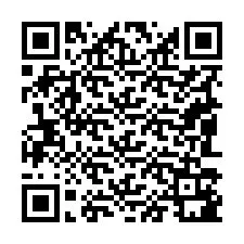 Código QR para número de teléfono +19083181255