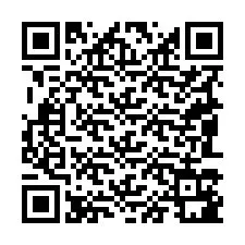 Código QR para número de teléfono +19083181454