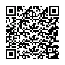 Código QR para número de teléfono +19083183175