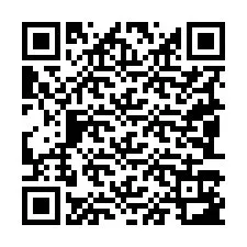 Kode QR untuk nomor Telepon +19083183834