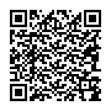 Código QR para número de teléfono +19083184103