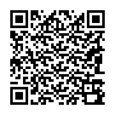 QR Code สำหรับหมายเลขโทรศัพท์ +19083190815