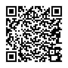 Código QR para número de telefone +19083190817