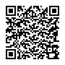 Código QR para número de telefone +19083190818