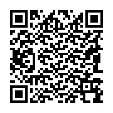 Código QR para número de teléfono +19083198145