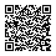 Código QR para número de telefone +19083208106