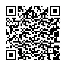 QR код за телефонен номер +19083256015