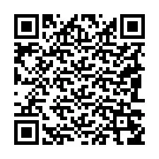 QR kód a telefonszámhoz +19083256214