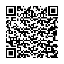 QR-код для номера телефона +19083257008