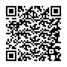 電話番号のQRコード +19083264168