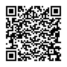 Código QR para número de teléfono +19083299585