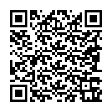 QR код за телефонен номер +19083361886