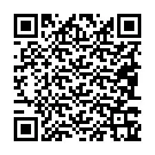 QR-koodi puhelinnumerolle +19083365173