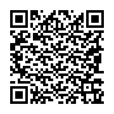 Código QR para número de teléfono +19083365174