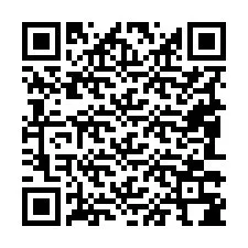 Kode QR untuk nomor Telepon +19083384347