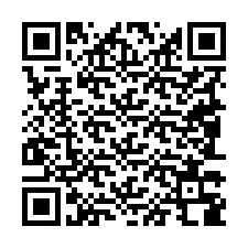 Codice QR per il numero di telefono +19083388596