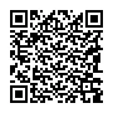 電話番号のQRコード +19083389350