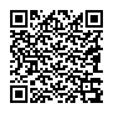 Código QR para número de teléfono +19083397808