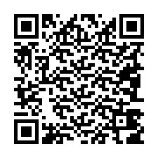 QR-код для номера телефона +19083406833