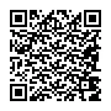 QR Code pour le numéro de téléphone +19083406977