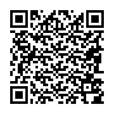 QR-koodi puhelinnumerolle +19083504757