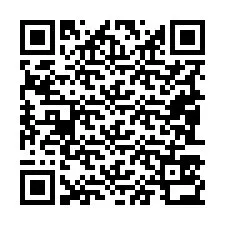 Código QR para número de teléfono +19083532877