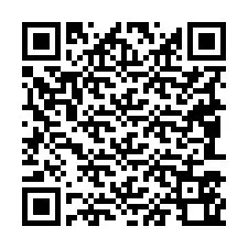 QR Code pour le numéro de téléphone +19083560042