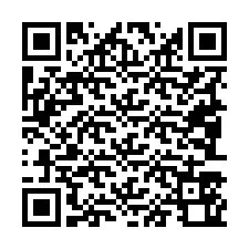 Kod QR dla numeru telefonu +19083560833