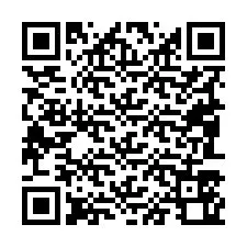 Codice QR per il numero di telefono +19083560853