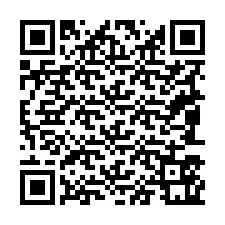 Codice QR per il numero di telefono +19083561081