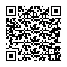 QR код за телефонен номер +19083561082