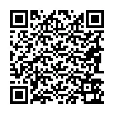 QR-код для номера телефона +19083562957