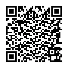 Kode QR untuk nomor Telepon +19083562958