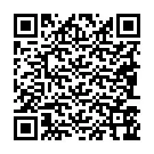 Código QR para número de telefone +19083566166