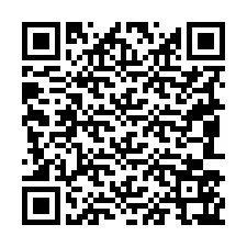 Código QR para número de teléfono +19083567300